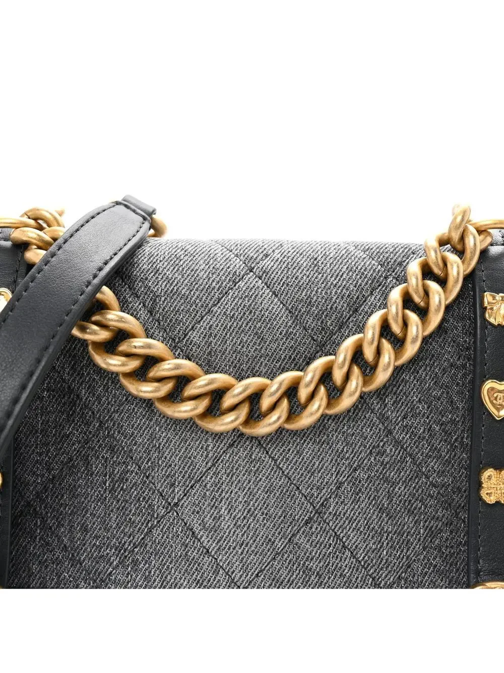 Chanel Washed Denim Quilted Messenger #321311C40B